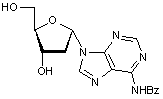  N6-Benzoyl-2’-deoxy-α-adenosine