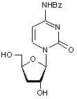  N4-Benzoyl-3’-deoxycytidine