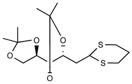 2-Deoxy-3,4:5,6-di-O-isopropylidene-D-arabino-hexose Propylene Dithioacetal