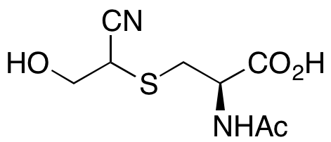 N-Acetyl-S-(1-cyano-2-hydroxyethyl)-L-cysteine