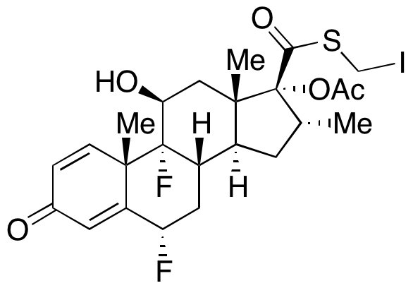 (6α,11 β,16α,17α)-17-(Acetyloxy)-6,9-difluoro-11-hydroxy-16-methyl-3-oxo-androsta-1,4-diene-17-carbothioic acid S-(Iodomethyl) ester