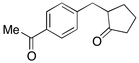 2-[(4-Acetylphenyl)methyl]cyclopentan-1-one