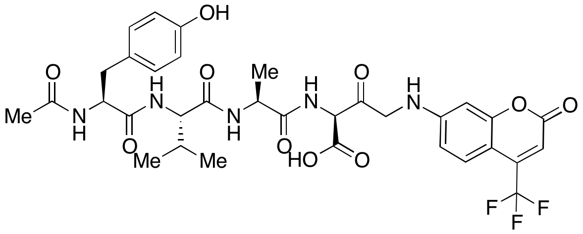 N-Acetyl-tyr-val-ala-asp-7-amido-4-trifluoromethylcoumarin