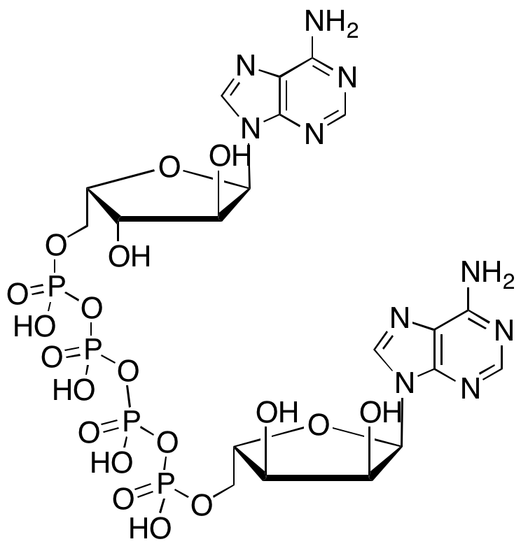 [(2R,3R,4S,5R)-5-(6-Amino-9H-purin-9-yl)-3,4-dihydroxyoxolan-2-yl]methyl [(<sup>[(<sup>[(2S,3S,4S,5S)-5-(6-Amino-9H-purin-9-yl)-3,4-dihydroxyoxolan-2-yl]methyl phosphonato</sup>oxy)phosphinato]oxy</sup>phosphinato)oxy]phosphonate