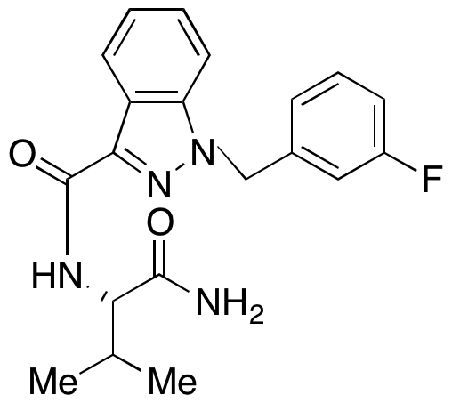 N-[(1S)-1-(Aminocarbonyl)-2-methylpropyl]-1-[(3-fluorophenyl)methyl]-1H-indazole-3-carboxamide