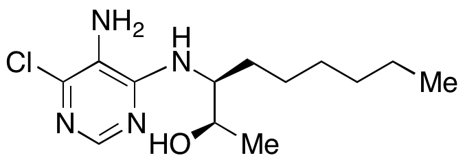 erythro-5-Amino-4-chloro-6-(2-hydroxy-3-nonylamino)pyrimidine