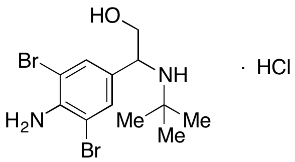 4-Amino-3,5-dibromo-β-[(1,1-dimethylethyl)amino]benzeneethanol hydrochloride