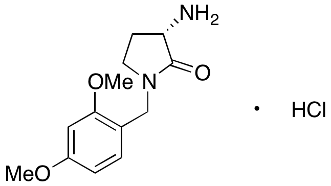 (S)-3-amino-1-(2,4-dimethoxybenzyl)pyrrolidin-2-one hydrochloride