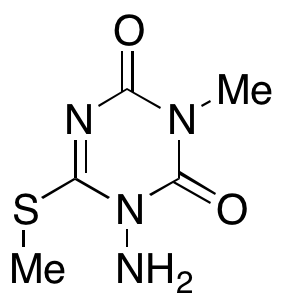 1-Amino-3-methyl-6-(methylthio)-1,3,5-triazine-2,4(1H,3H)-dione