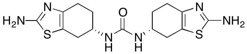 1-((R)-2-Amino-4,5,6,7-tetrahydrobenzo[d]thiazol-6-yl)-3-((S)-2-amino-4,5,6,7-tetrahydrobenzo[d]thiazol-6-yl)urea