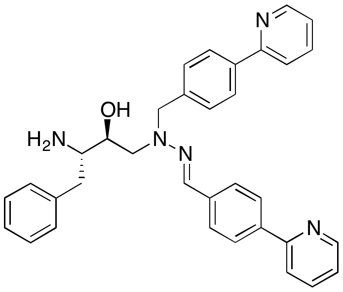 (2S,3S)-3-Amino-4-phenyl-1-((E)-1-(4-(pyridin-2-yl)benzyl)-2-(4-(pyridin-2-yl)benzylidene)hydrazinyl)butan-2-ol