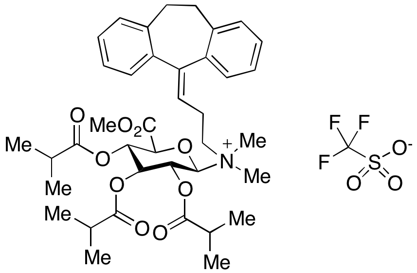 Amitriptyline triisopropyl-N- β-D-glucuronide methyl ester trifluoromethanesulfonate 