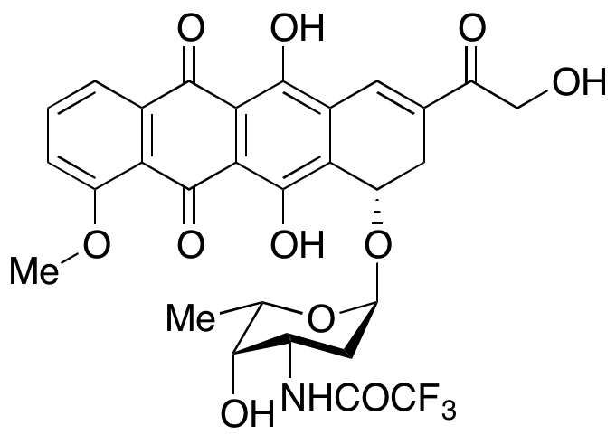 9,10-Anhydro-8-desacetyl-8-carboxy Doxorubicin N-Trifluoroacetamide