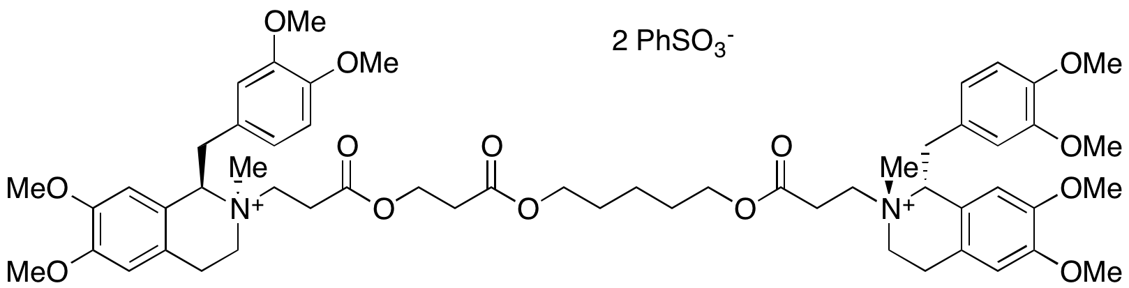 Cis-Cis-Atracurium-3-oxopropoxy dibesylate