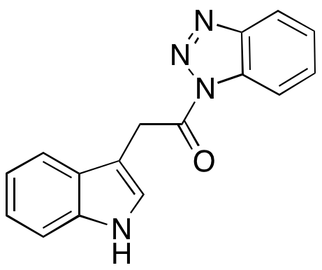 1-(1H-Benzotriazol-1-yl)-2-(1H-indol-3-yl)ethanone 