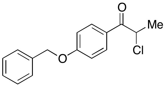 1-(4-(Benzyloxy)phenyl)-2-chloropropan-1-one