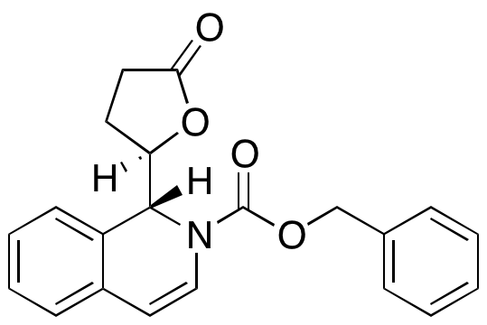 (R, R)-rel-2-Benzyloxycarbonyl-1-(tetrahydro-5-oxo-2-furanyl)-2(1H)-Isoquinoline