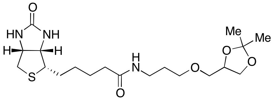 N-Biotinyl-3-aminopropyl solketal