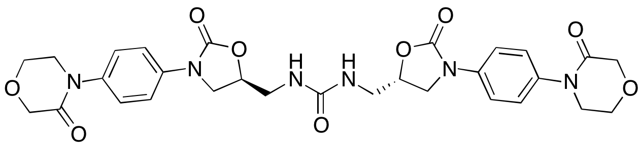 N,N’-Bis[Des(5-chloro-2-carvoxythienyl) rivaroxaban] urea