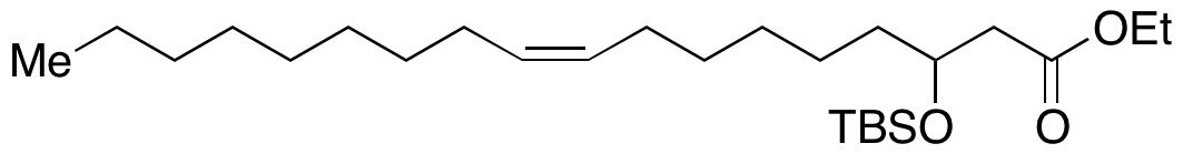 3-tert-Butyldimethylsilyloxy-9-octadecenoic Acid Ethyl Ester