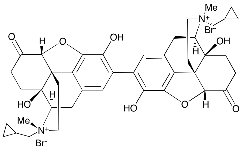 2,2’-Bis(N-methyl naltrexone) dibromide