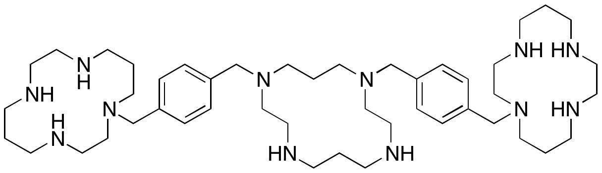 1,11-Bis[[4-(1,4,8,11-tetraazacyclotetradec-1-ylmethyl)phenyl]methyl]-cyclotetradecane