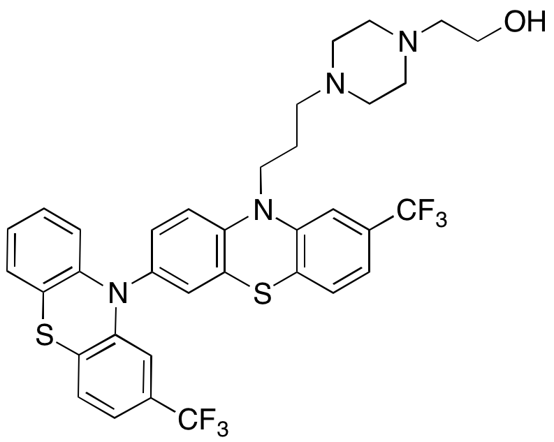 2-(4-(3-(2’,8-Bis(trifluoromethyl)-10H-[3,10’-biphenothiazin]-10-yl)propyl)piperazin-1-yl)ethanol