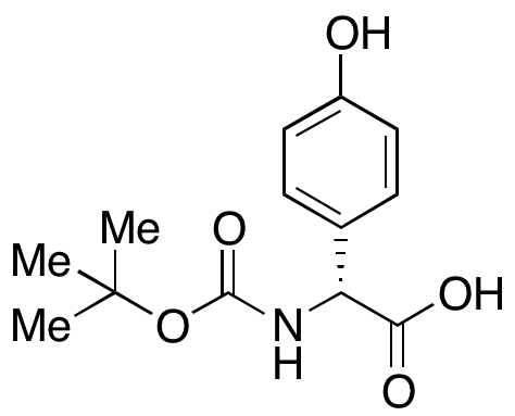 BOC-4-Hydroxy-D-phenylglycine