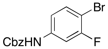 (4-Bromo-3-fluorophenyl)carbamic Acid Benzyl Ester
