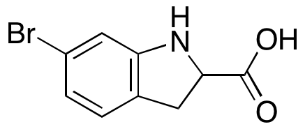 6-Bromo-2,3-dihydro-1H-Indole-2-carboxylic acid