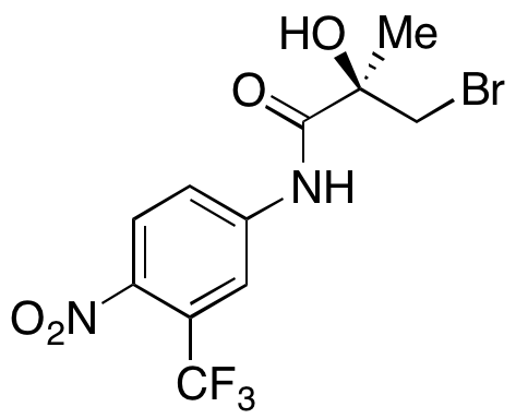 (2R)-3-Bromo-2-hydroxy-2-methyl-N-[4-nitro-3-(trifluoromethyl)phenyl]propanamide 