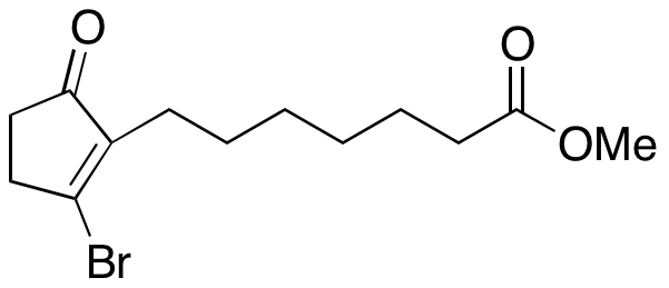 2-Bromo-5-oxo-1-cyclopentene-1-heptanoic Acid Methyl Ester 