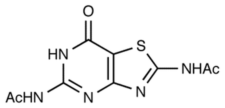 2,5-Diacetamido-2,3-dihydrothiazolo[4,5-d]pyrimidine-7-(6H)-one