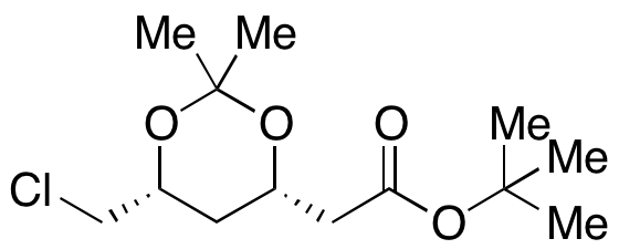 tert-Butyl 2-((4S,6R)-6-(chloromethyl)-2,2-dimethyl-1,3-dioxan-4-yl)acetate