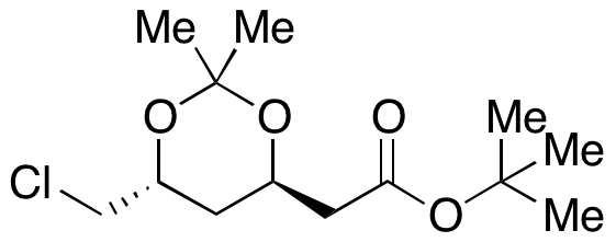 tert-Butyl 2-((4R,6R)-6-(chloromethyl)-2,2-dimethyl-1.3-dioxan-4-yl)acetate