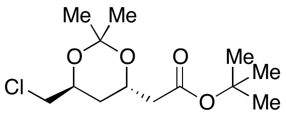 tert-Butyl 2-((4S,6S)-6-(chloromethyl(02,2-1,3-dioxan-4-yl)acetate