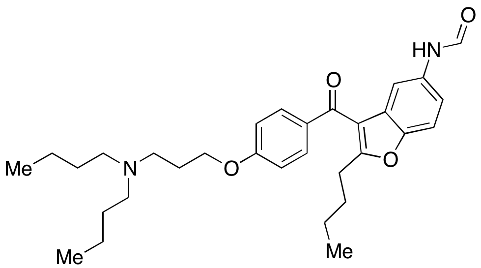 N-[2-Butyl-3-[4-[3-(dibutylamino)propoxy]benzoyl]-5-benzofuranyl]formamide