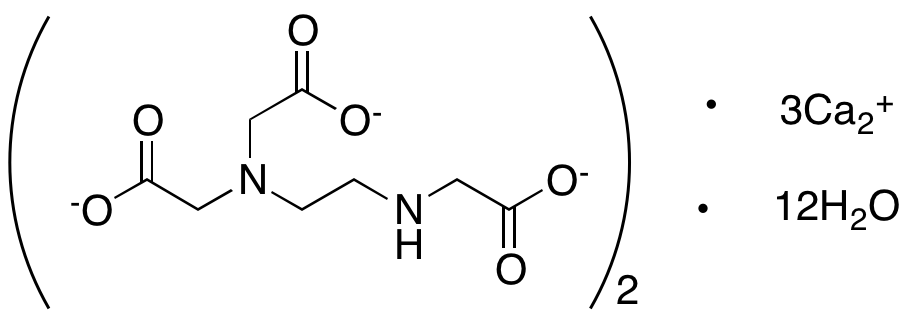 N-(Carboxymethyl)-N-[2-[(carboxymethyl)amino]ethyl]-glycine Calcium Salt Hydrate
