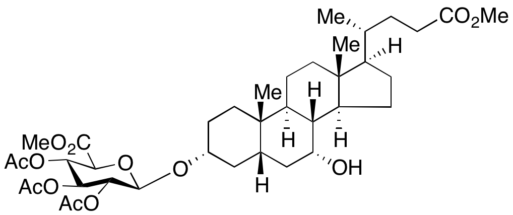 Chenodeoxycholic Acid Methyl Ester Triacetyl- β-D-glucuronic Acid Methyl Ester 