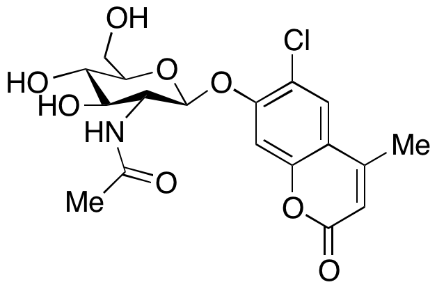 6-Chloro-4-methylumbelliferyl 2-Acetamido-2-deoxy- β-D-glucopyranoside