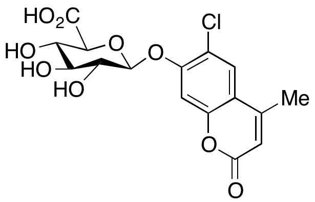 6-Chloro-4-methylumbelliferyl  β-D-glucopyranosiduronic Acid