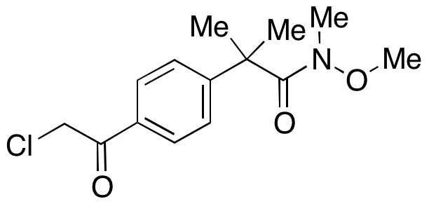 4-(2-Chloroacetyl)-N-methoxy-N,α,α-trimethyl-benzeneacetamide