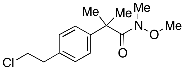 4-(2-Chloroethyl)-N-methoxy-N,α,α-trimethyl-benzeneacetamide