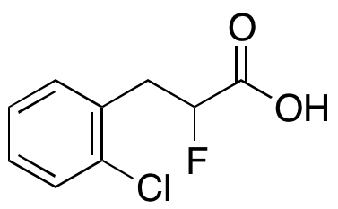2-Chloro-α-fluorobenzenepropanoic Acid