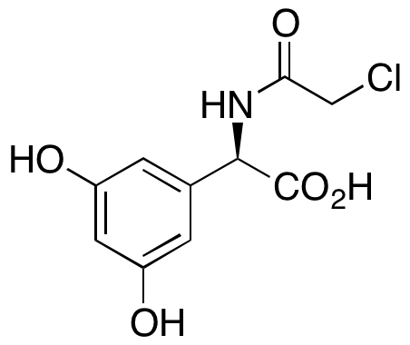 (R)-2-(2-Chloroacetamido)-2-(3,5-dihydroxyphenyl)acetic Acid