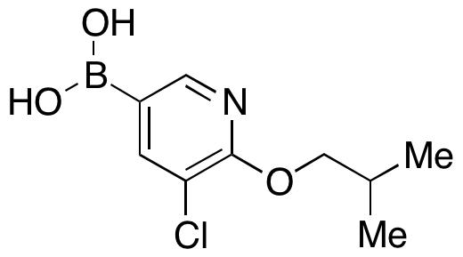B-[5-Chloro-6-(2-methylpropoxy)-3-pyridinyl]-boronic Acid