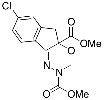 7-Chloro-4a,5-dihydroindeno[1,2-e][1,3,4]oxadiazine-2,4a(3H)-dicarboxylic Acid Dimethyl Ester 
