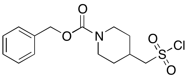 4-[(Chlorosulfonyl)methyl]-1-piperidinecarboxylic Acid Phenylmethyl Ester