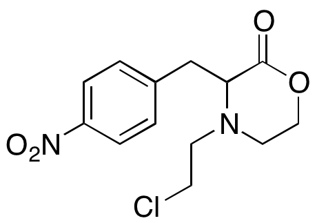 4-(2-Chloroethyl)-3-(4-nitrobenzyl)morpholin-2-one