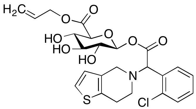 Clopidogrel acyl-β-D-glucuronide allyl ester
